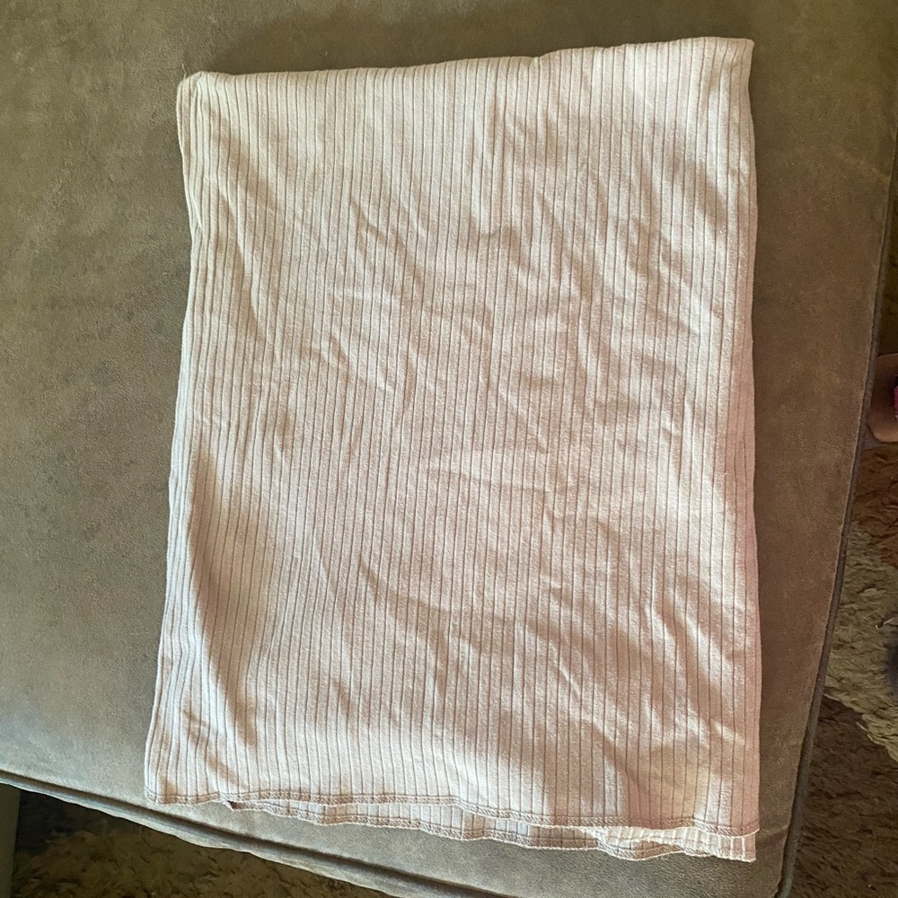 Bebe Tan Ribbed Fabric - Picture 3 of 6